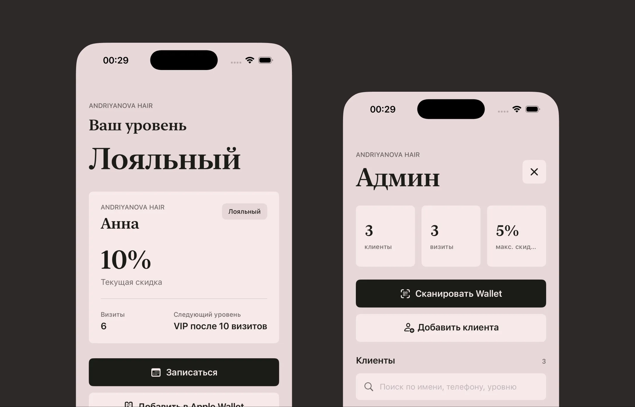 Кейс Системы Лояльности